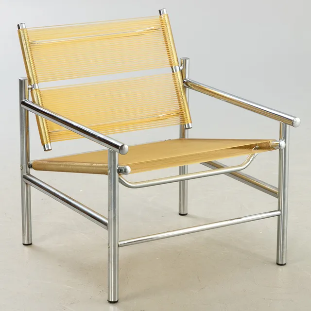 GIANDOMENICO BELOTTI. CMP Padova. Fly Line "Spaghetti Chair" Sessel, Italien, 2. Hälfte 20. Jh.