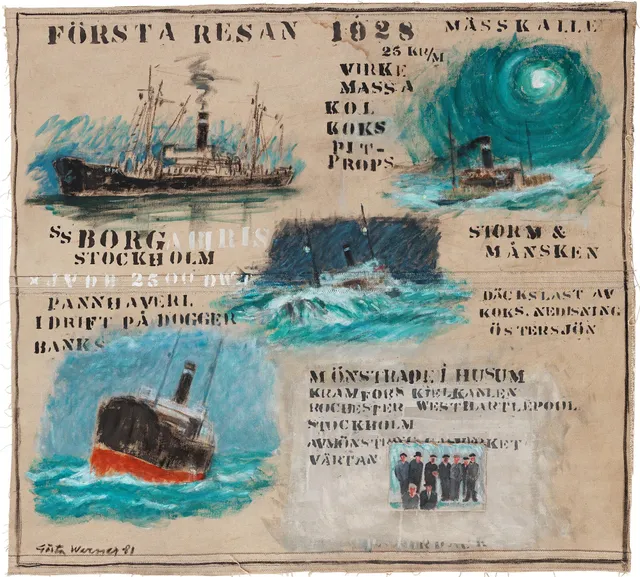 Gösta Werner, Jungfruresan.