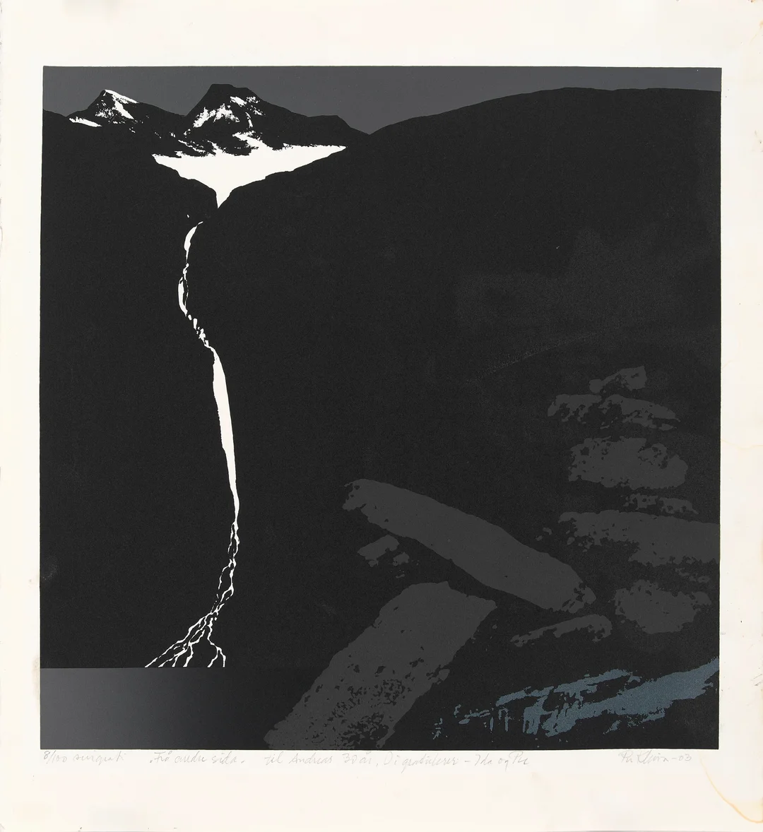 Kleiva, Per — "Frå andre sida" 2003 — Kunst/Grafikk — Blomqvist
