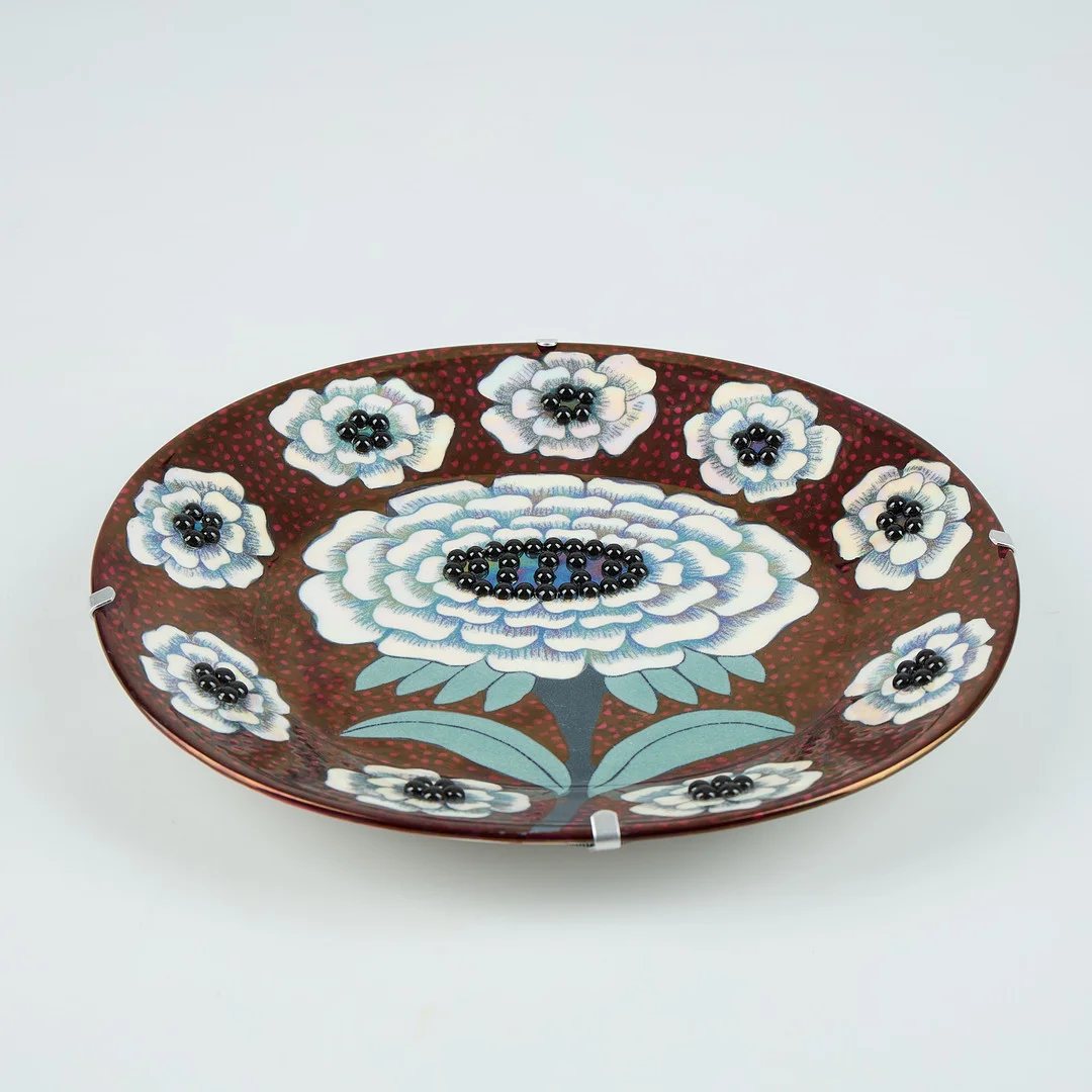 BIRGER KAIPIAINEN. FAT, "Fiori" Birger Kaipiainen, Arabia Art Made in Finland 1983. Numrerad 1051/2000. — European — Stockholms Auktionsverk Helsinki