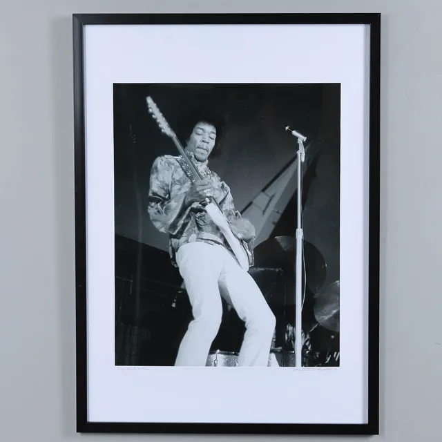 JIMI HENDRIX , VÄSTERÅS september 1967 ORIGINALFOTOGRAFI.