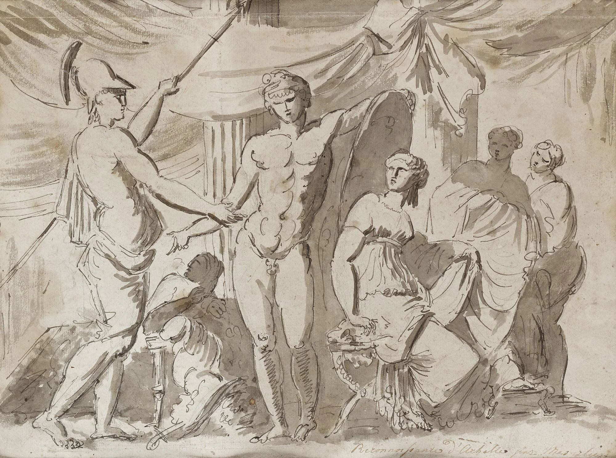 Louis Masreliez, Akilles återkomst. — Bukowskis