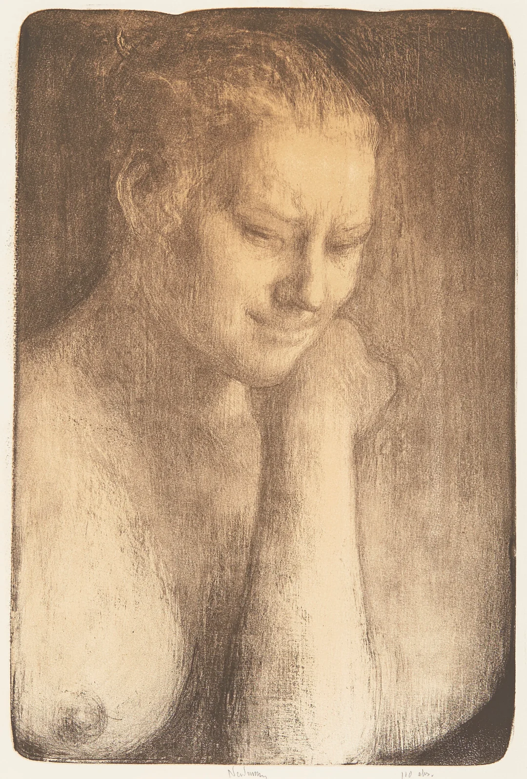 Nerdrum, Odd — Kvinne — Kunst/Grafikk — Blomqvist