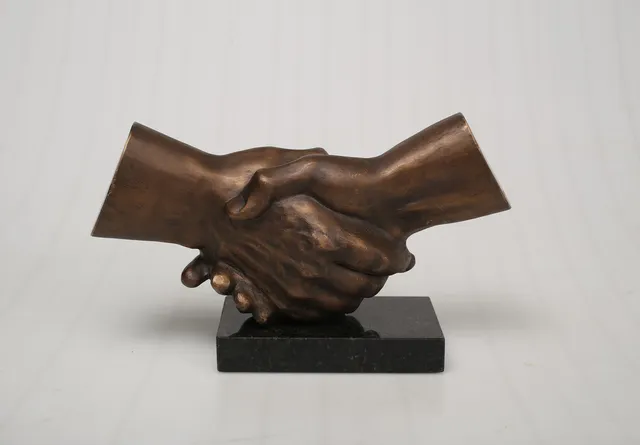 ALF EKBERG. SKULPTUR, brons, Sverige, signerad Alf Ekberg, nutida.