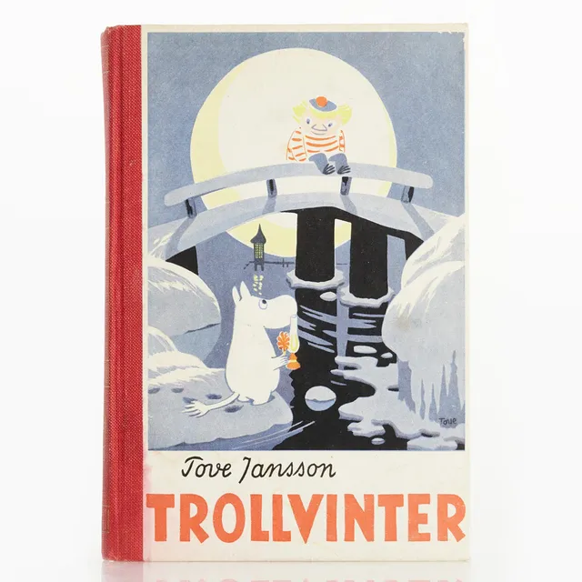 TOVE JANSSON. Bok, Trollvinter, 1957, ou.