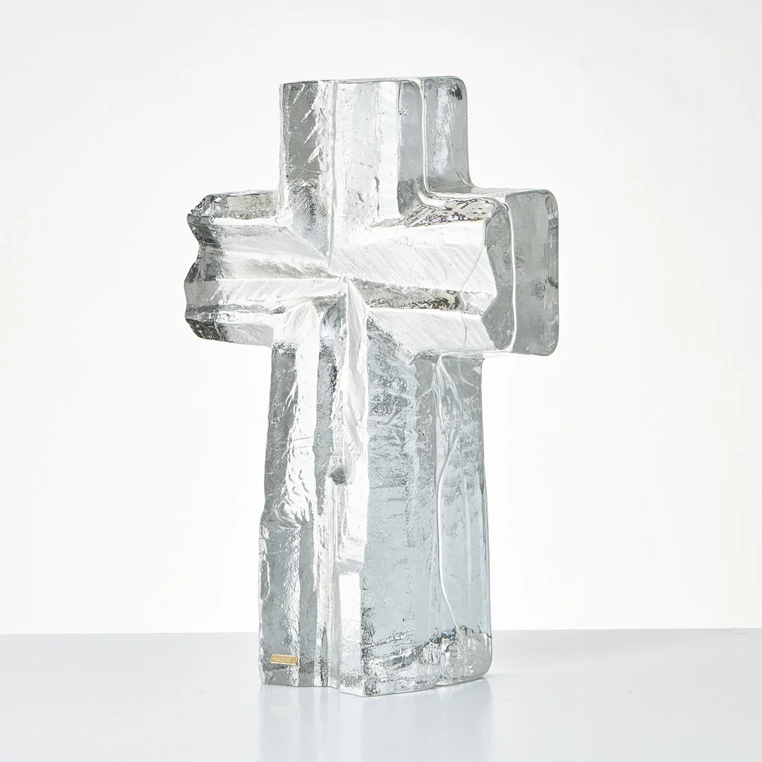 CHRISTER SJÖGREN (1926-2008). SKULPTUR, glas, Lindshammar. — Art glass — Stockholms Auktionsverk Magasin 5