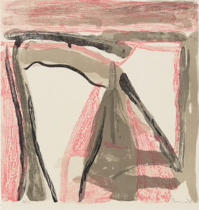 Velde, Bram van — Komposisjon