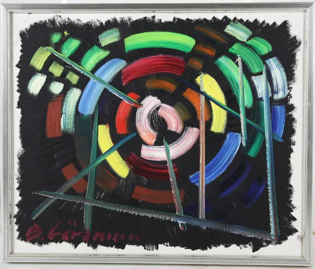 BROR GÖRANSSON. 1915-1971. Olja på duk, signerad.
