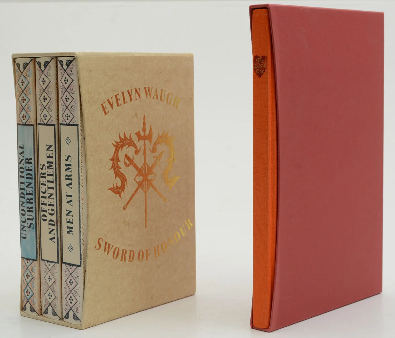 FOLIO SOCIETY. Evelyn Waugh, 4 volymer. — Books — Connoisseur Bokauktioner