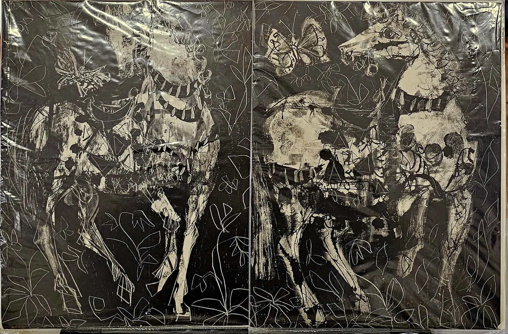 ANTONI CLAVÉ. SEGÚN. "Candide de Voltaire". Dos litografías offset sobre papel. — Engravings & Prints — Arce Auctions