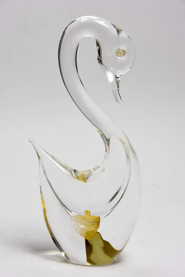 MURANO. Glas, Schwan.