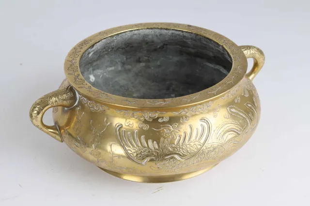Chinese bronze censer, first half of the 20th century