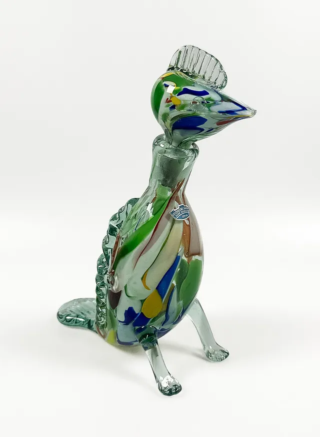 TURE BERGLUND. KARAFF, glas, Stockholm Glasbruk.