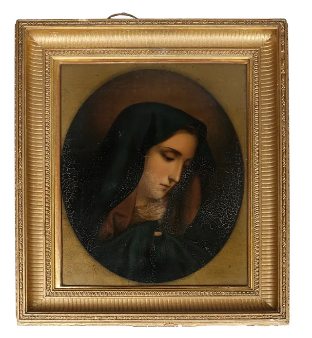 AFTER 18TH CENTURY ITALALIAN SCHOOL "MADONNA".