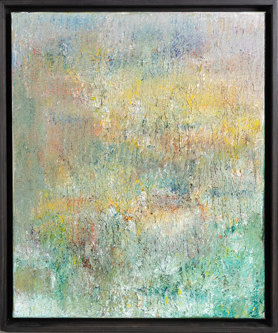 LAJOS FLESSER. "Shadow in the forest", olja på duk. — Paintings — Stockholms Auktionsverk Helsingborg