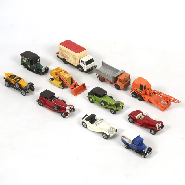 LEKSAKSBILAR, 11 st, Matchbox.