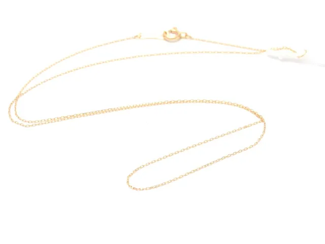 Kedja 18K 0,5g längd: 36/40,0cm bredd: 0,5mm