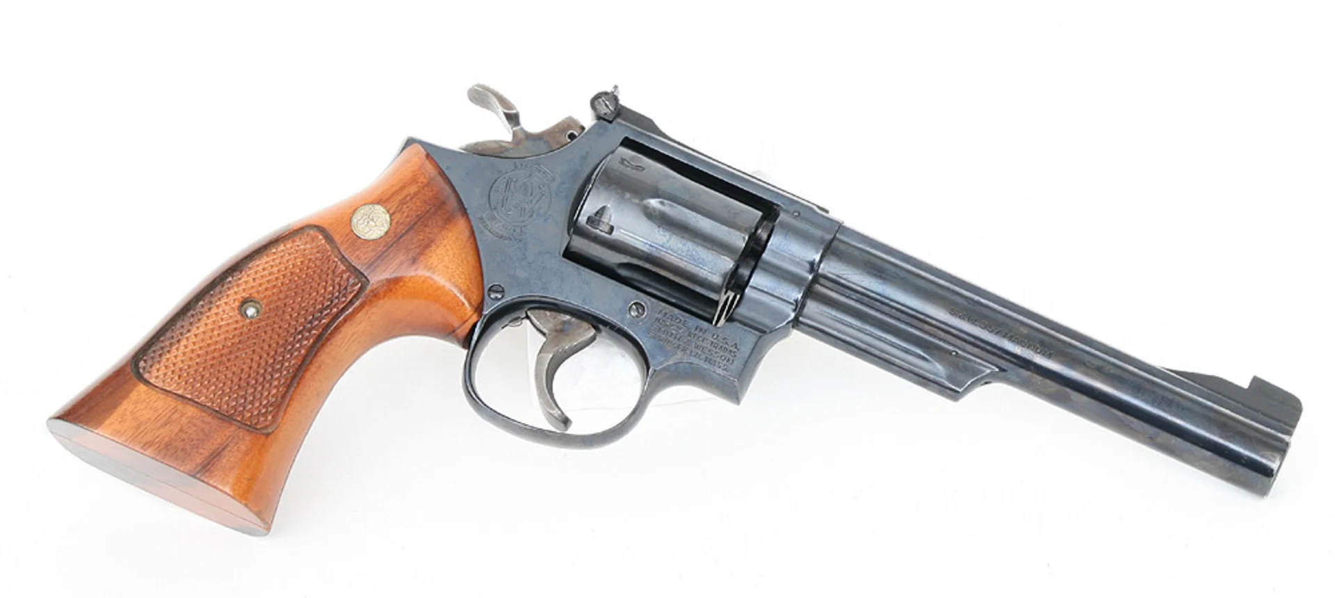 REVOLVER, amerikansk, Double Action, fabrikat Smith & Wesson, modell 19-3, kaliber .357 Magnum. — Revolvers — Mauritz Widforss