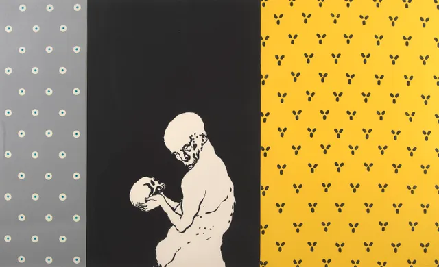 Kvium, Michael — "Blue Eyed Print" 2004