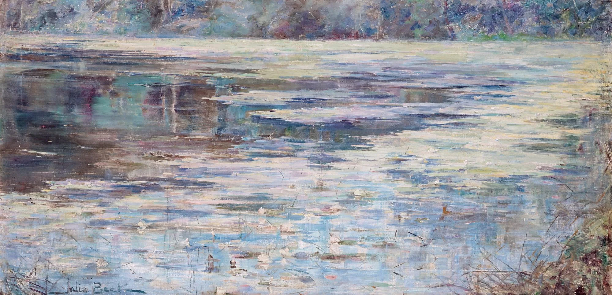 Julia Beck, L'Etang Saint-Cucufa, près Vaucresson. — Bukowskis