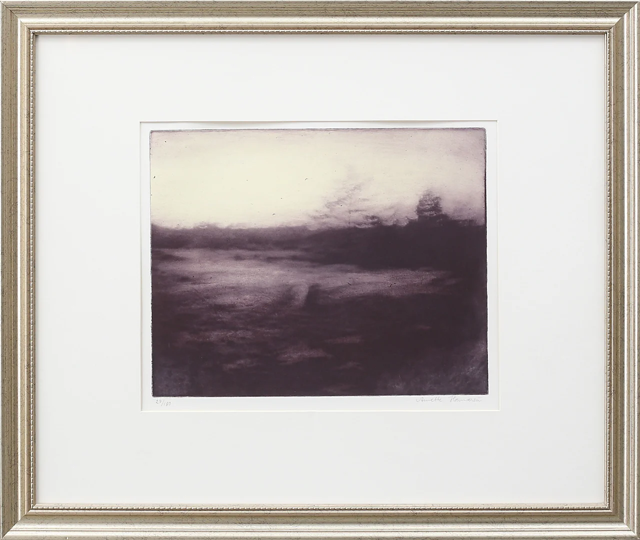 ANNETTE HAMMARÉN. Fotopolymer. Signerad och numrerad, 11/180. — Engravings & Prints — Garpenhus Auktioner