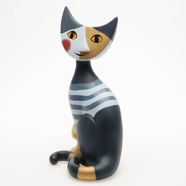 ROSINA WACHTMEISTER. FIGURIN, katt, keramik, Goebel.