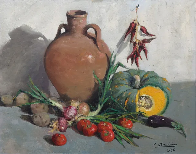 JOAQUÍN ASENSIO MARINÉ. Still life.
