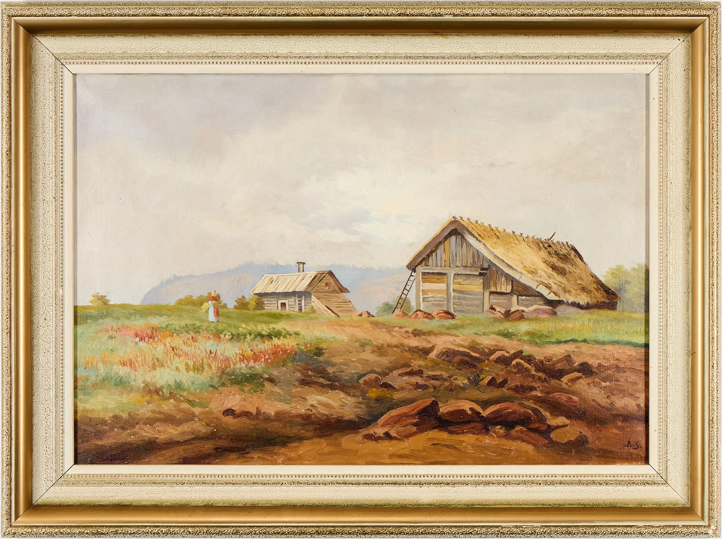 BIRGER SANDZÉN. "Motiv från Kinnekulle". — Paintings — Uppsala Auktionskammare