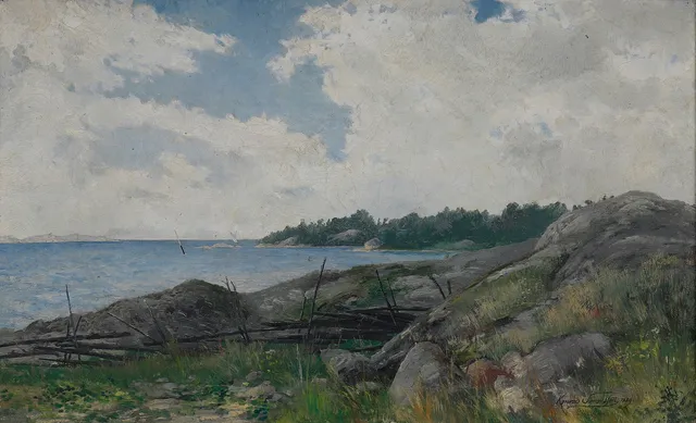 KONRAD SIMONSSON. "KANHOLMSFJÄRDEN".