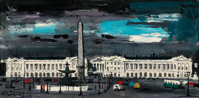 FREDERIC LLOVERAS. Place de la Concorde, Paris.