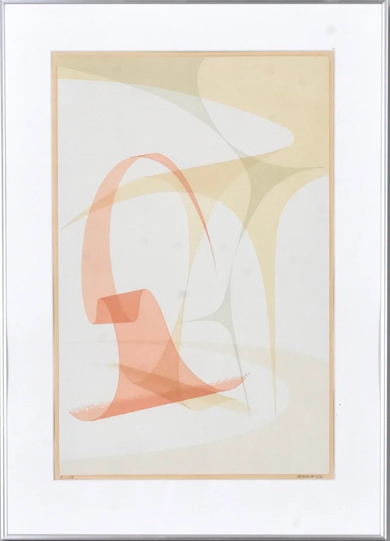NILS NIXON. Färglitografi. — Engravings & Prints — Halmstads Auktionskammare