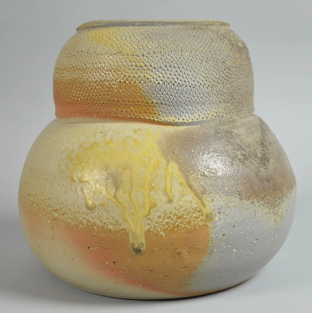 HORST KERSTAN. VASE STEINZEUG UNIKAT. — European — Colombos