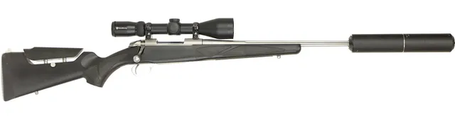 KULGEVÄR MED LJUDDÄMPARE, fabrikat Sako, modell 85S Finnlight, kaliber .308W, tillv.nr H41790.