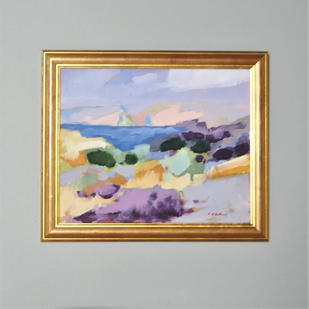 LARS ANDERSSON BJÖNNI. Landskap, Olja på duk, signerad. — Paintings — Lysekils Auktionsbyrå