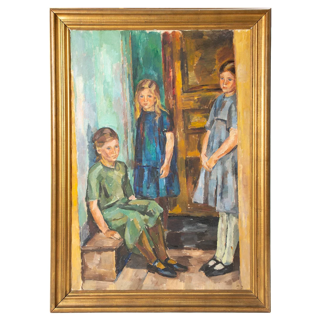 BIRGER SIMONSSON. Olja på duk, signerad BS. — Paintings — Stockholms Auktionsverk Göteborg