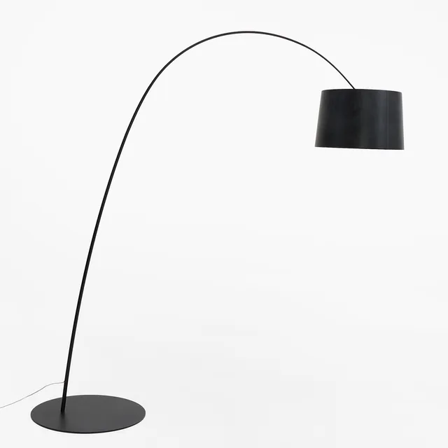 MARC SADLER (FÖDD 1946). Foscarini. 'Twiggy' båge lampa, svart.