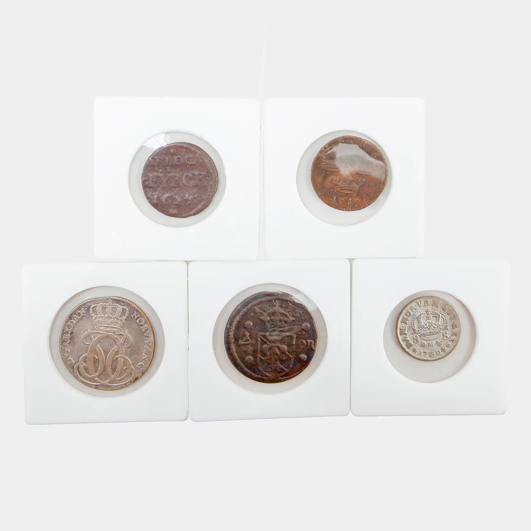 MYNT, 5 st, Sverige och Danmark, 1627-1733. — Coins & Banknotes — Göteborgs Auktionsverk