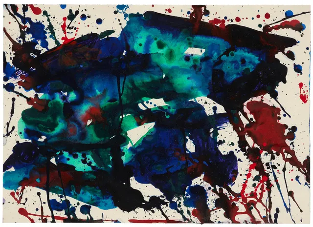 Sam Francis, Utan titel.