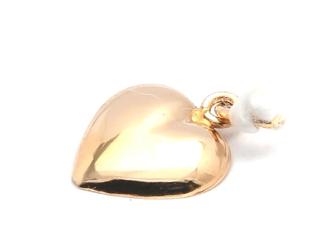 Hänge 18K 0,1g höjd: 13mm, hjärta — Smycken/Hänge — Kaplans