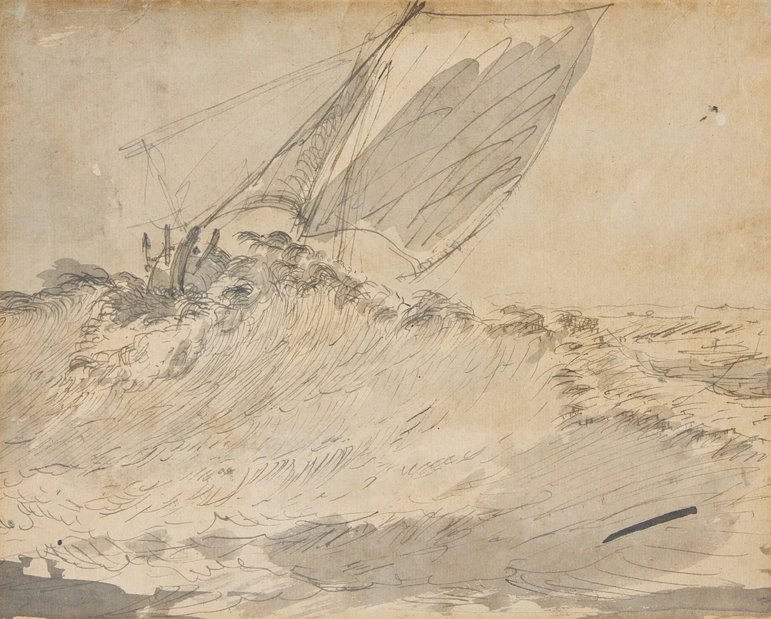 CARL AUGUST EHRENSVÄRD (1745-1800). "I bränningen". — Drawings — Stockholms Auktionsverk Fine Art