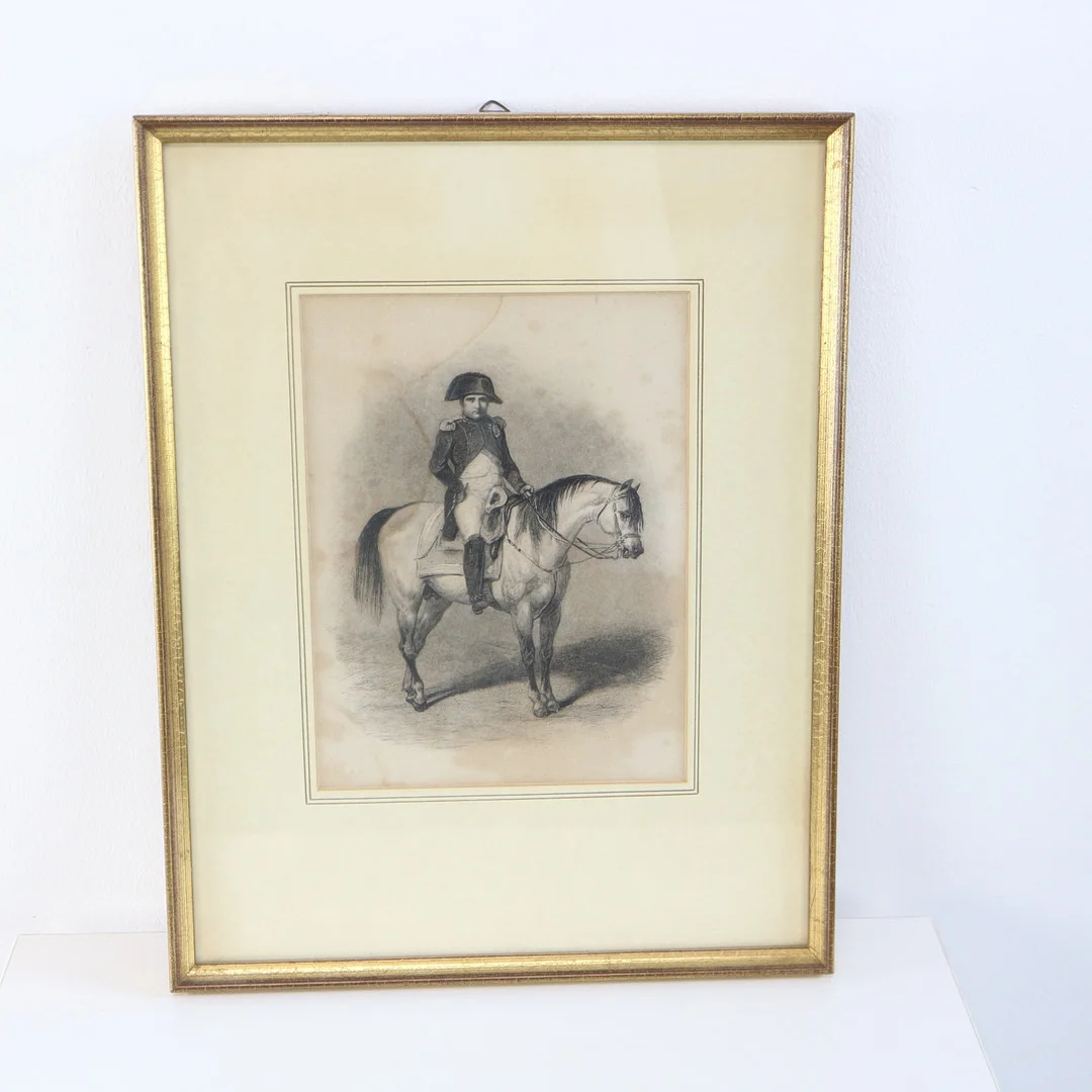 EMILE JEAN HORACE VERNET "NAPOLEON BONAPARTE" GRAPHIT ZEICHNUNG. — Drawings — Kunst- und Auktionshaus Kleinhenz