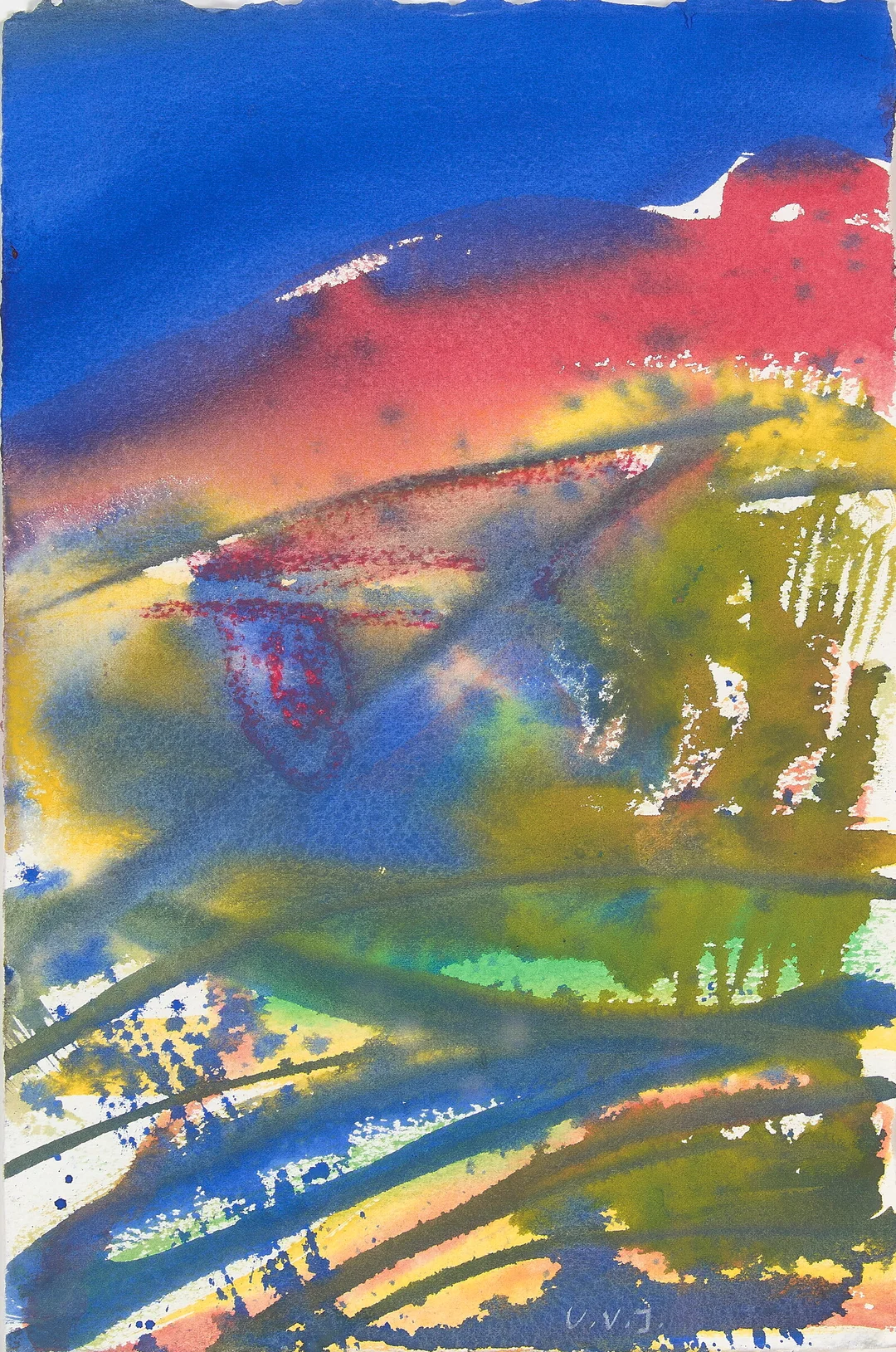Jensen, Ulf Valde — "Fra Californiasuiten" — Kunst/Øvrig billedkunst — Blomqvist