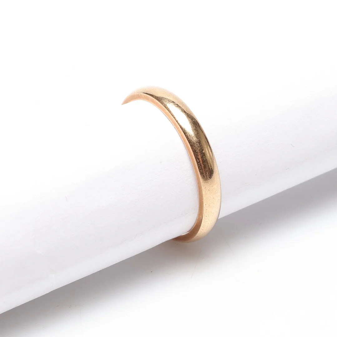 RING, 18k guld, vikt ca 4,6 gram. — Rings — Gomér & Andersson Linköping