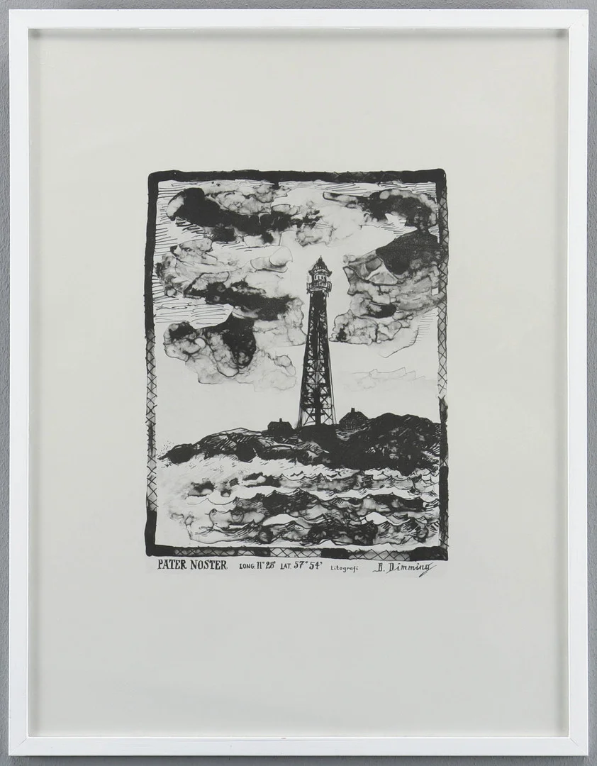 BENGT DIMMING. "Pater Noster". — Engravings & Prints — Karlstad Hammarö Auktionsverk