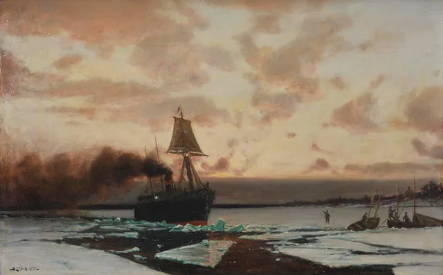 Berndt Lindholm, Isränna.