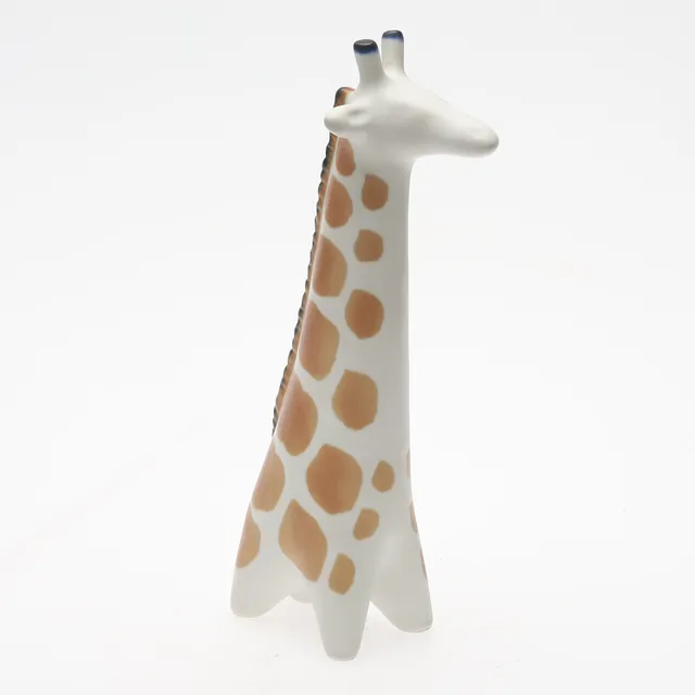 TAISTO KAASINEN. Figur, Giraff, Arabia, Porslin, 1960-tal.