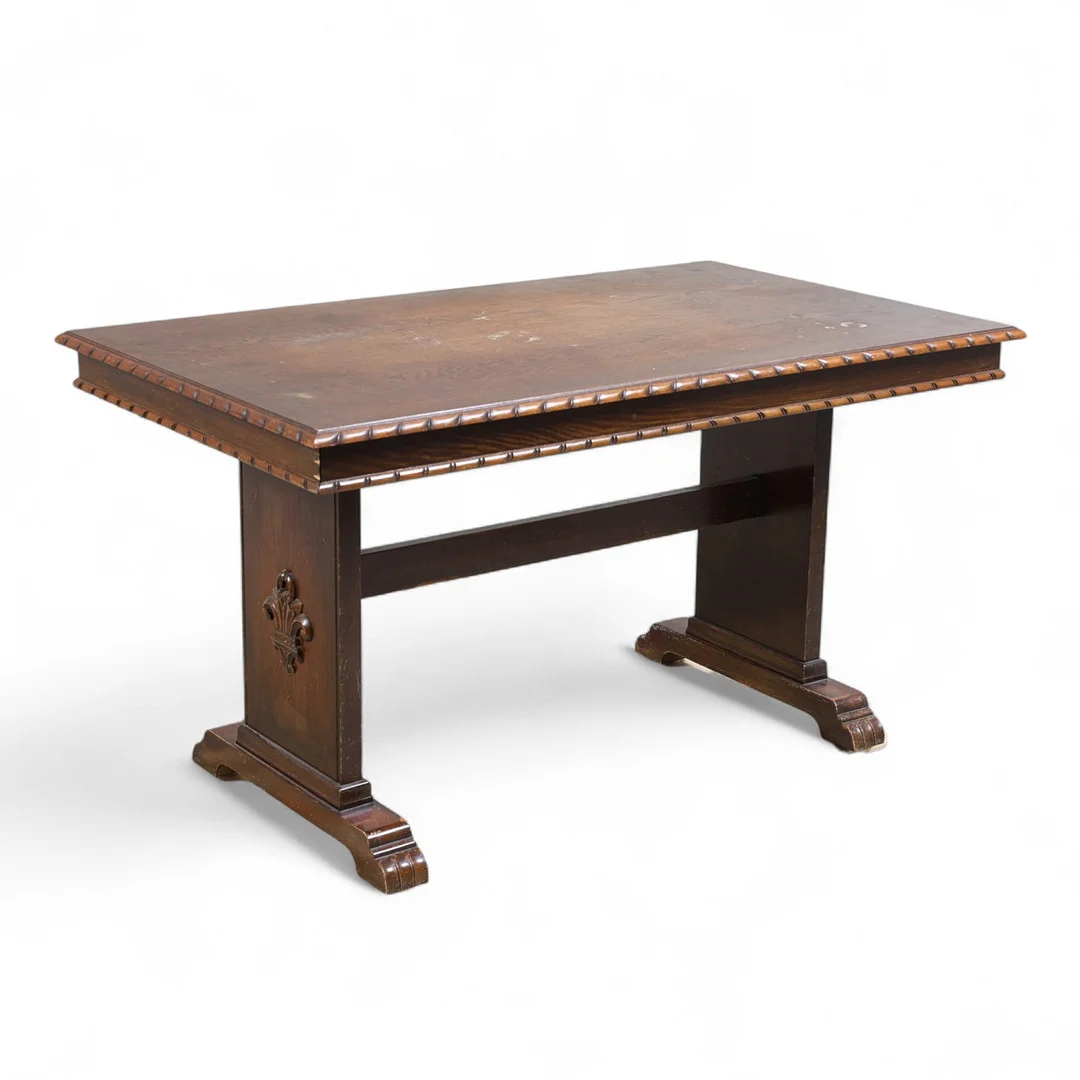 BORD, ek, Art Déco, 1920-/30-tal. — Tables — Gomér & Andersson Nyköping