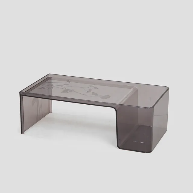 PATRICIA URQUIOLA. "Usame", Soffbord med tidningsställ, plast, för Kartell, Italien.