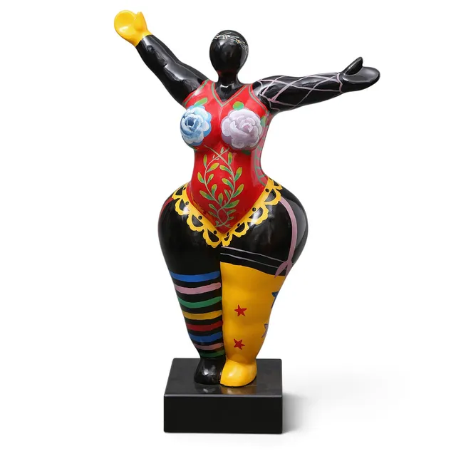 IN THE STYLE OF NIKI DE SAINT PHALLE. A girl.