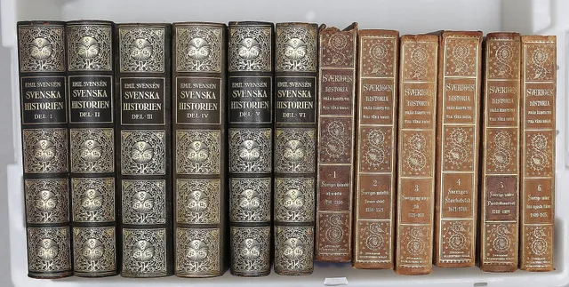 LITTERATUR, "Sveriges Historia" samt "Den Svenska Historien".